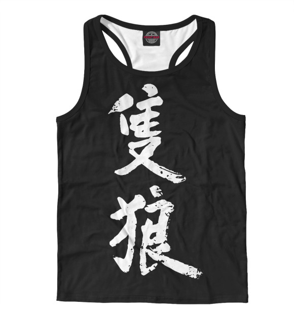 Мужская майка-борцовка с изображением Sekiro: Shadows Die Twice цвета Белый