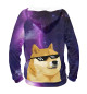 Мужское худи Doge мем deal with it космос (с двух сторон)