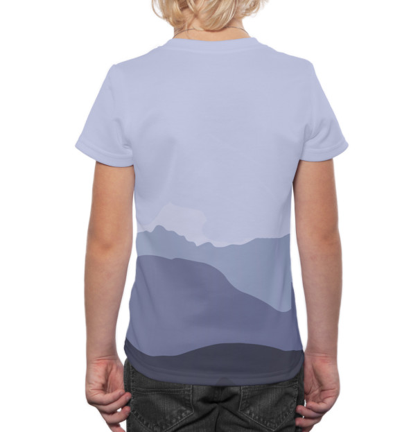 Футболка для мальчиков с изображением Чечня цвета Белый