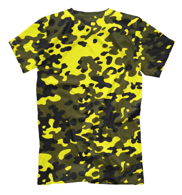 Мужская футболка с изображением Пиксели цвета Белый