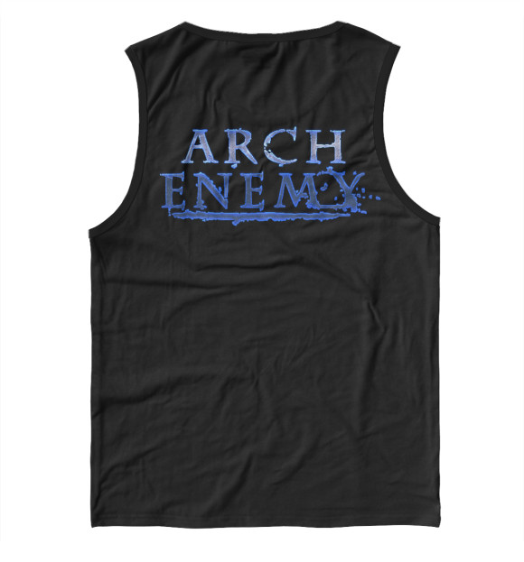 Майка для мальчика с притом Arch Enemy цвета Белый Майка для мальчика с изображением Arch Enemy цвета Белый