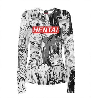 Женский лонгслив Hentai