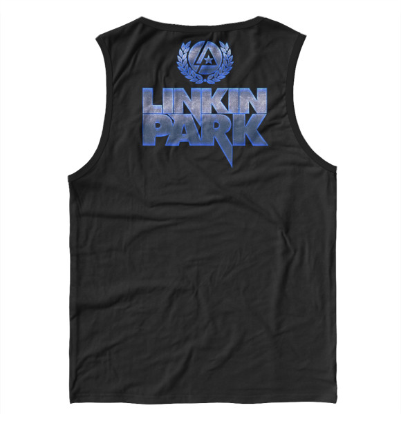 Майка для мальчика с притом Linkin Park цвета Белый Майка для мальчика с изображением Linkin Park цвета Белый