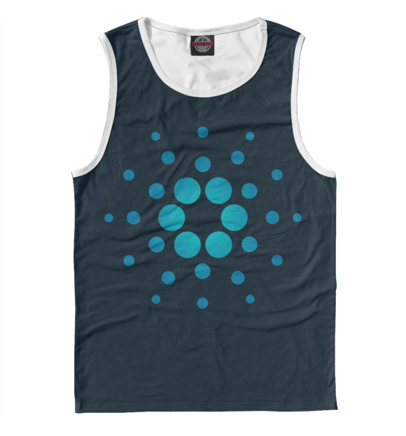Майка для мальчика с изображением CARDANO ADA цвета Белый