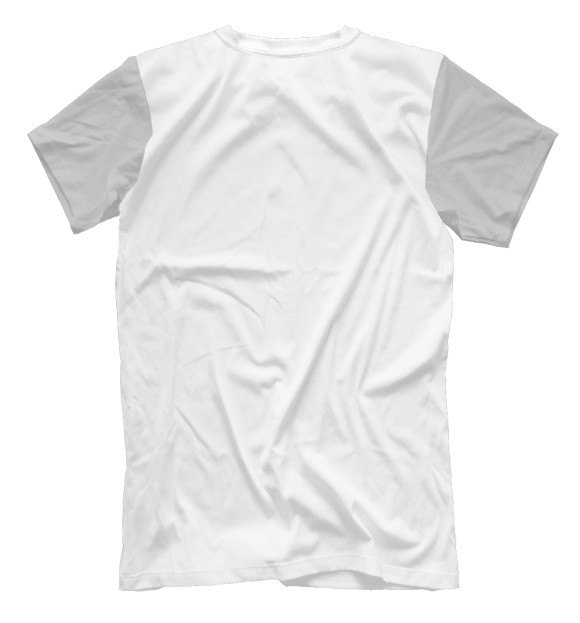 Мужская футболка с изображением Zombie Girl цвета Белый