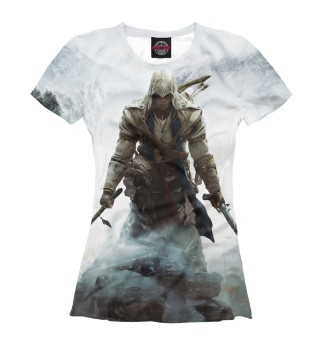 Женская футболка Коннор Assassin's Creed