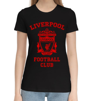 Хлопковая футболка для девочек Liverpool
