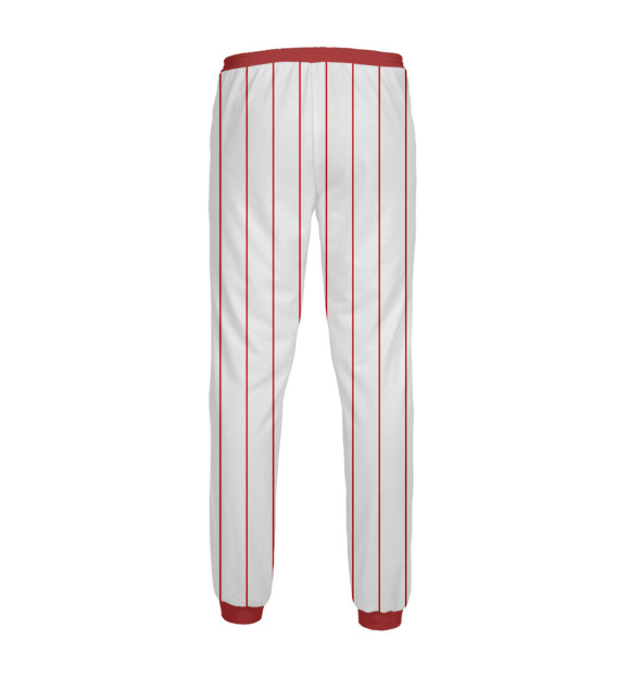 Мужские спортивные штаны с изображением СССР цвета Белый