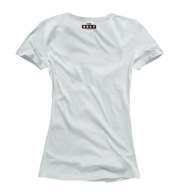 Женская футболка с изображением Init цвета Белый