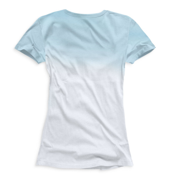 Женская футболка с изображением Главное — «Фыр-фыр» цвета Белый