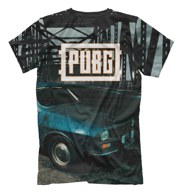 Футболка для мальчиков с притом PUBG цвета Белый Футболка для мальчиков с изображением PUBG цвета Белый