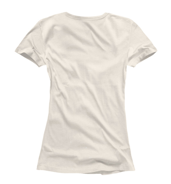 Женская футболка с изображением Original street wear цвета Белый
