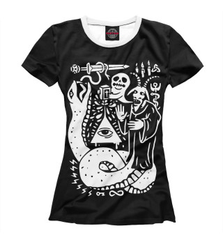 Женская футболка Древний культ