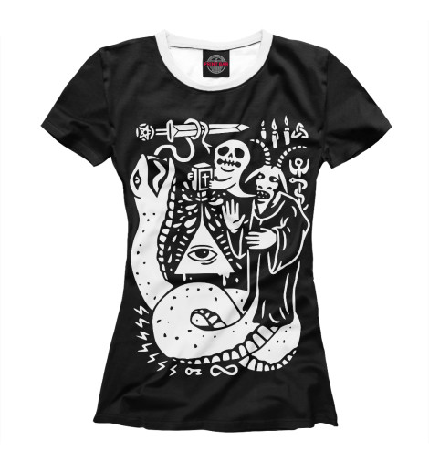 

Футболки Print Bar, Белый, Древний культ