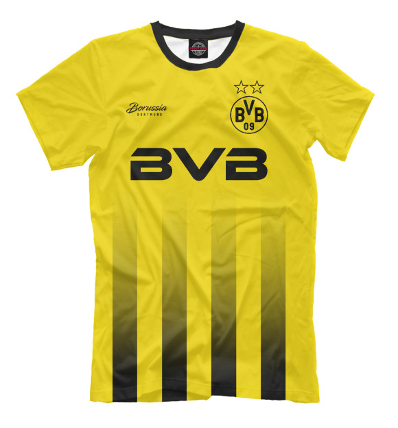 Мужская футболка с изображением Боруссия Дортмунд цвета Желтый