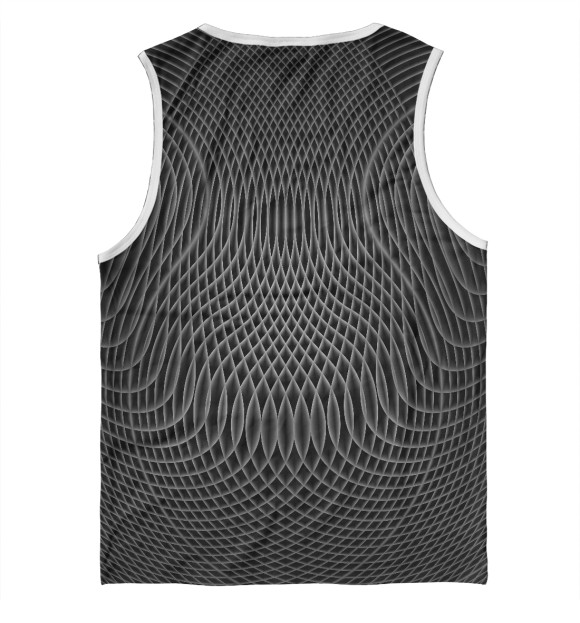 Майка для мальчика с изображением Isoteric lines цвета Белый