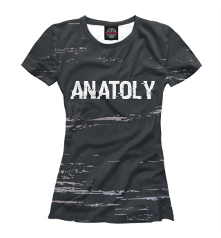 Женская футболка Anatoly