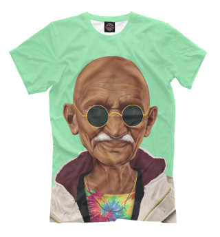 Мужская футболка Махатма Ганди
