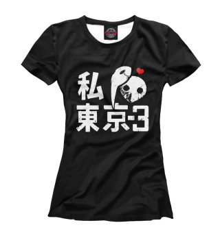 Женская футболка I Love Tokyo-3