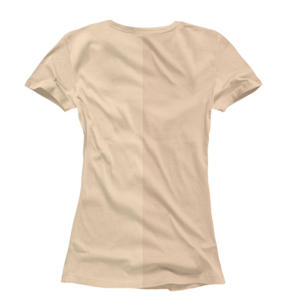Женская футболка с изображением Bonnie rotten цвета Белый