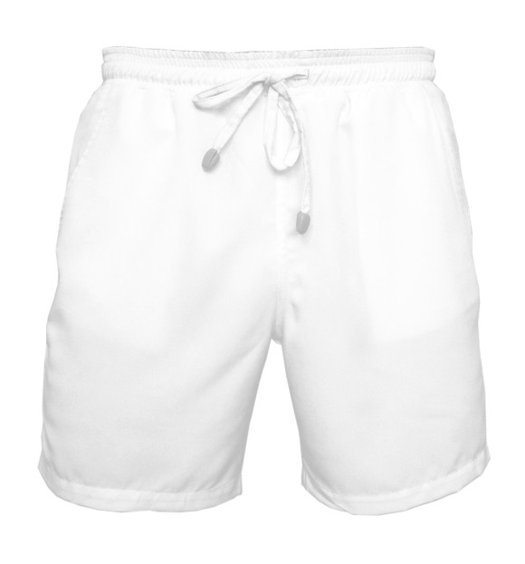 Мужские шорты с изображением Гостевая Евро 2016 цвета Белый