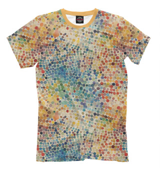 Мужская футболка Разноцветный горох