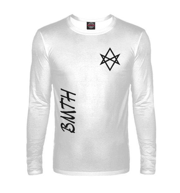 Мужской лонгслив с изображением Bring Me the Horizon цвета Белый