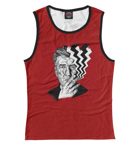 

Майки Print Bar, Белый, Дэвид Линч