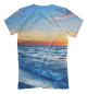 Мужская футболка Сказочный закат на море