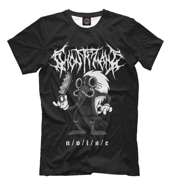 Футболка для мальчиков с изображением Ghostemane цвета Белый