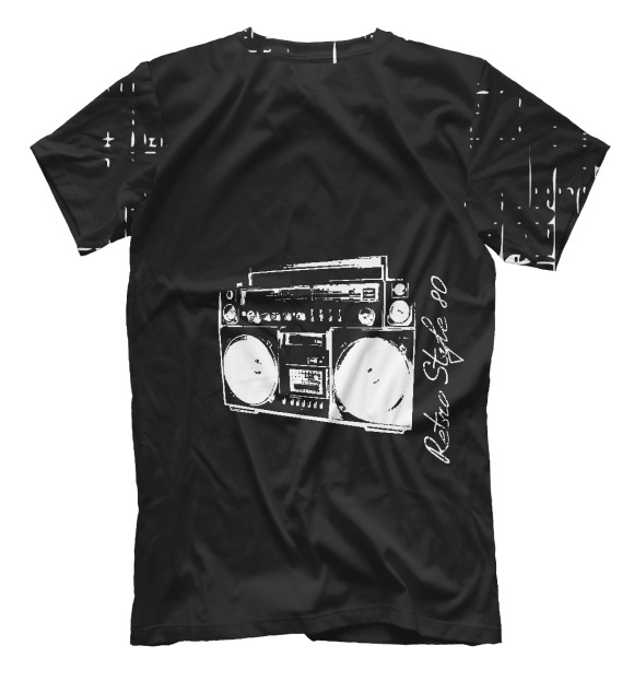 Футболка для мальчиков с изображением Disco 80's цвета Белый