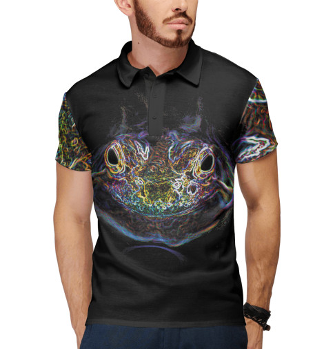 

Поло Print Bar, Белый, Frog