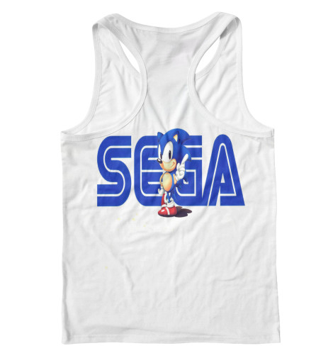 

Майки борцовки Print Bar, Белый, SONIC