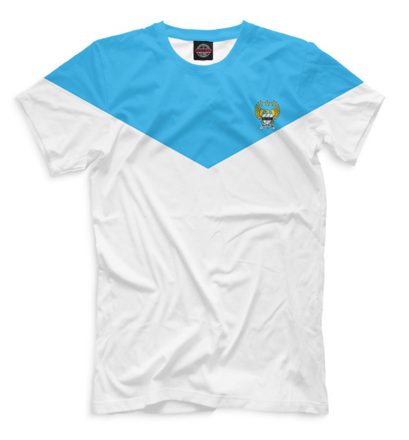 Мужская футболка с изображением Manchester City цвета Белый
