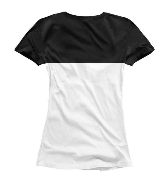 Женская футболка с изображением Tesla цвета Белый