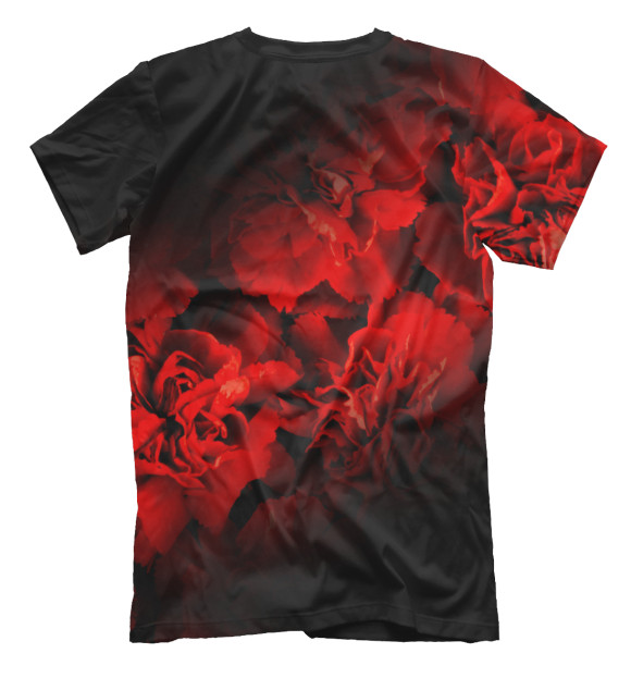 Мужская футболка с изображением Спасибо деду за победу цвета Белый