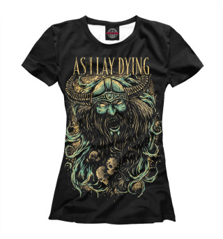 Женская футболка As I Lay Dying