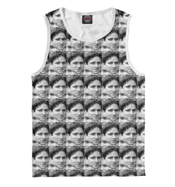 Майка для мальчика с изображением Kappa цвета Белый