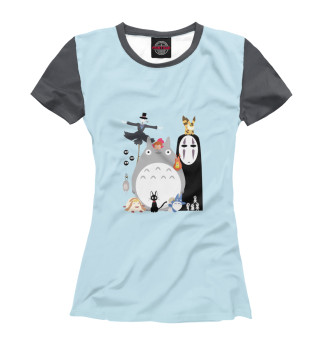 Женская футболка Studio Ghibli