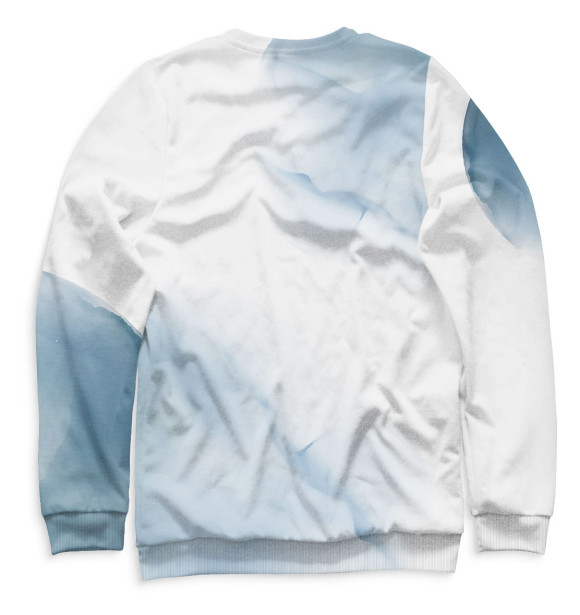 Мужской свитшот с изображением 60 лет цвета Белый