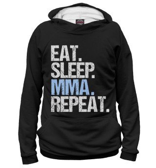 Худи для мальчика Eat - Sleep - MMA