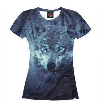 Женская футболка WOLF