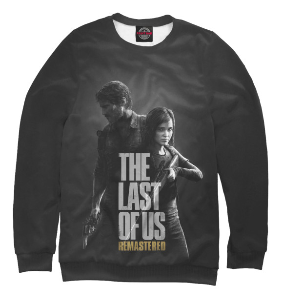 Женский свитшот с изображением The Last of Us цвета Белый