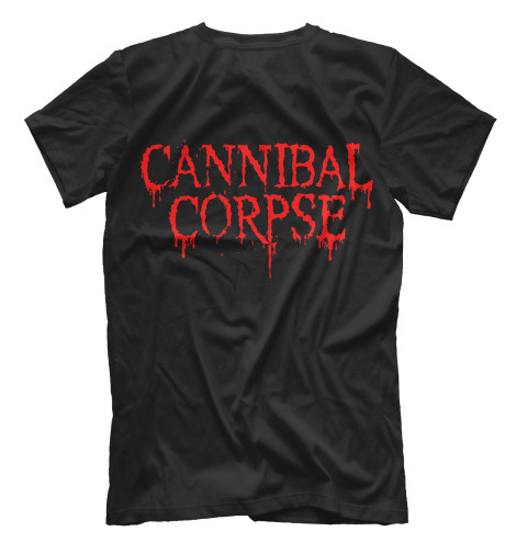 

Футболки Print Bar, Черный, Cannibal Corpse