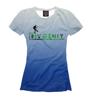Женская футболка Евгений в стиле Доктор Хаус