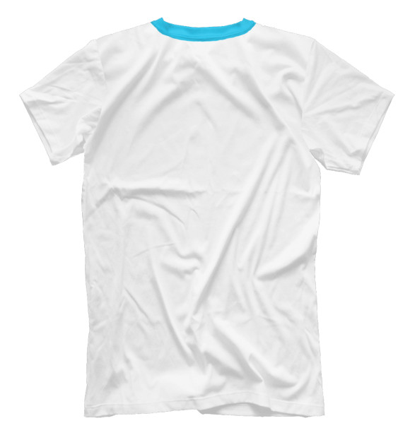 Мужская футболка с изображением Йога-ёжик цвета Белый