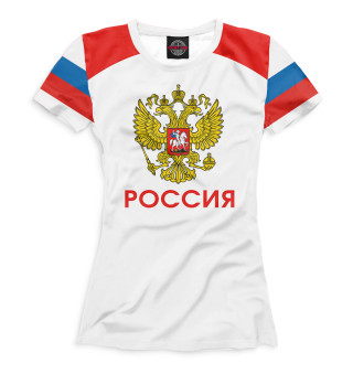 Женская футболка Сборная России