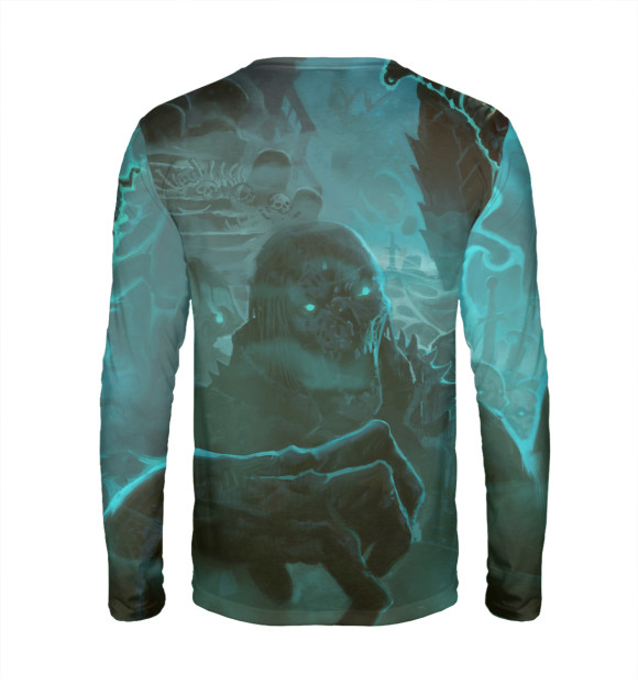 Мужской лонгслив с изображением Diablo III цвета Белый