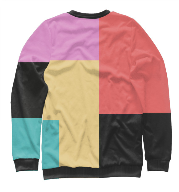 Женский свитшот с изображением Vans Color цвета Белый