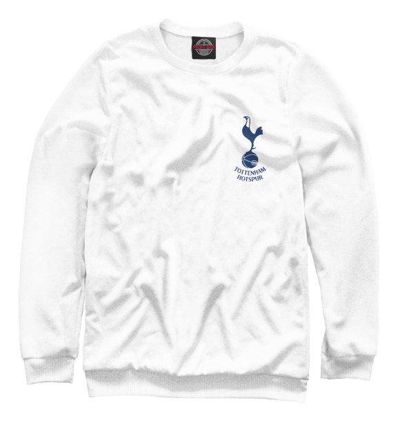 Мужской свитшот с изображением Tottenham Hotspur цвета Белый